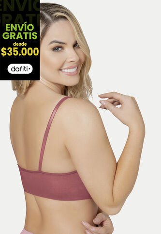 Bustier Mujer Rosado FI 5533 Formas Intimas