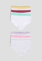 Cachetero Paq X6 Infantil Femenino Multicolor Fi 105944 de Formas Intimas