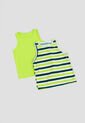 Camisilla Paq X2 Infantil Masculino Multicolor Fi 104535 de Formas Intimas