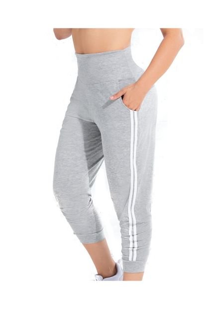 Pantalón Sudadera Mujer Gris FI 77685
