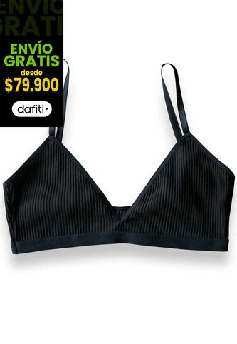 Top Mujer Negro FI 1628 Formas Intimas