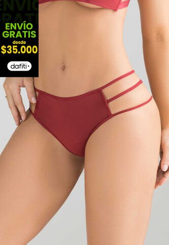 Brasilera Paq X3 Mujer Multicolor FI 91619 Formas Intimas