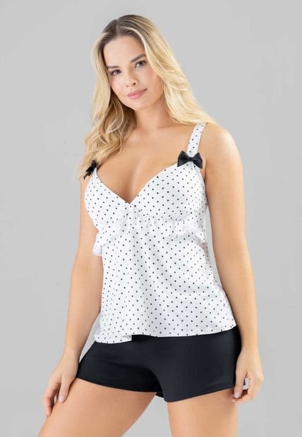 Pijama Mujer Blanco FI 102361