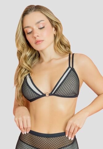 Top Mujer Negro Fi 112538 Formas Intimas