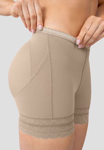 Short Levanta Cola Mujer Gris FI 105326