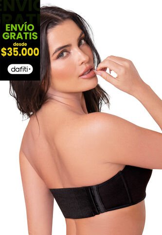 Brasier Mujer Negro FI 34863 Formas Intimas