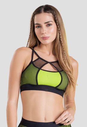 Top Mujer Negro Fi 104308