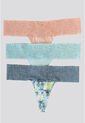Brasilera Paq X3 Mujer Cristal/Rosa/Estampado FI 96215 de Formas Intimas