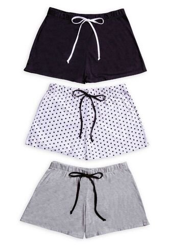 Short Paq X3 Mujer Multicolor Formas Intimas 76308 Formas Intimas