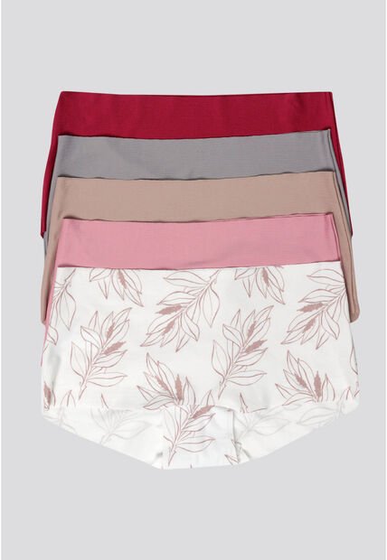 Cachetero Paq X5 Mujer Multicolor FI 89792