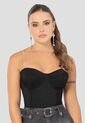 Corset Mujer Negro Fi 112853 de Formas Intimas