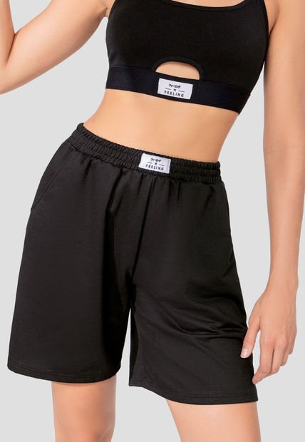 Short Mujer Negro Fi 106415