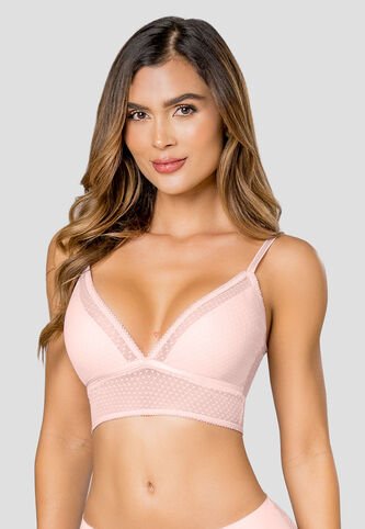 Bralette Mujer Rosa Fi 113760 Formas Intimas
