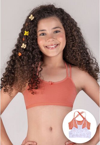 Top Paq X2 Infantil Mandarina FI 10005353 Formas Intimas