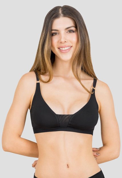 Top Mujer Negro Fi 106189