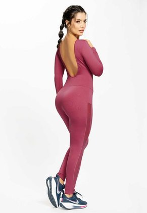 Enterizo Largo Mujer Rosa FI 101914