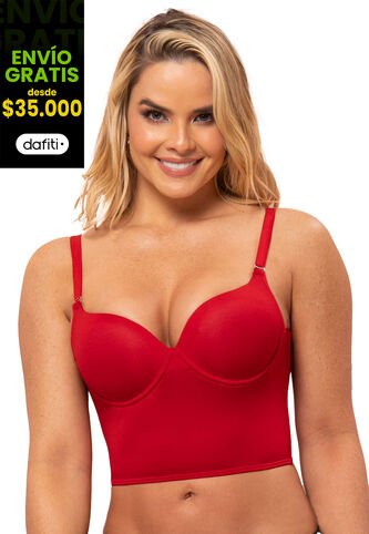 Corset Mujer Rojo FI 31513 Formas Intimas