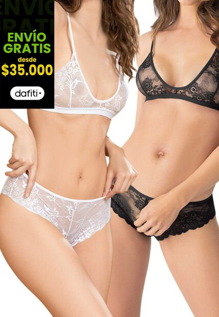 Cachetero Paq X2 Mujer Multicolor FI 521