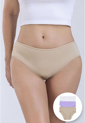 Panty Paq X3 Mujer Caramelo FI 96572