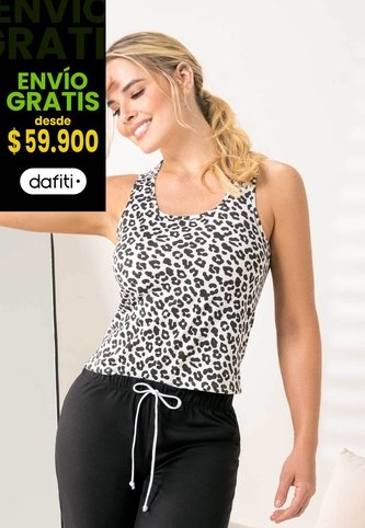Camiseta Paq X2 Multicolor FI 991 Formas Intimas