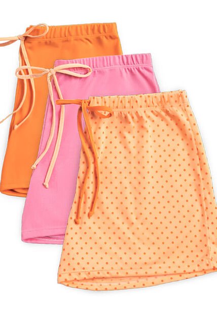 Short Paq X3 Mujer Multicolor FI 76308