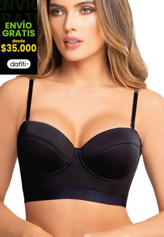 Bustier Para Mujer Negro FI Formas Intimas