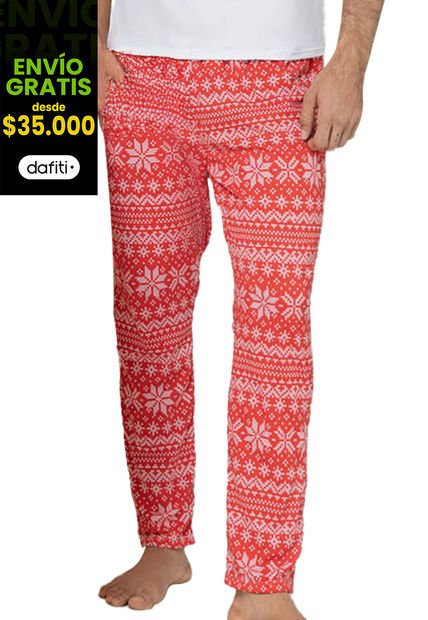 Pantalón Pijama Hombre Estampado Fi 33030