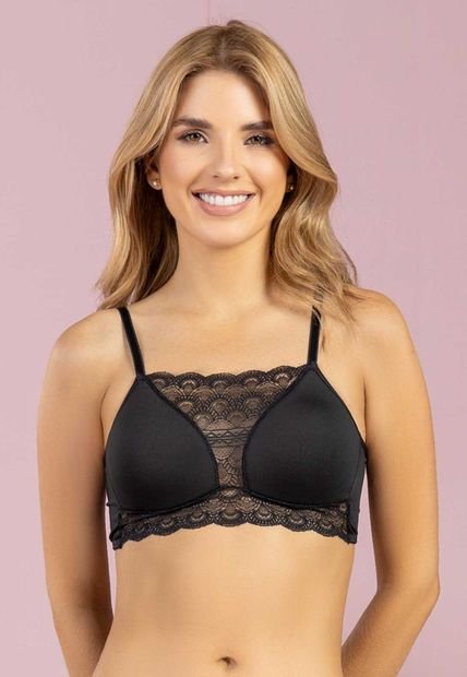 Brasier Mujer Negro FI 102508