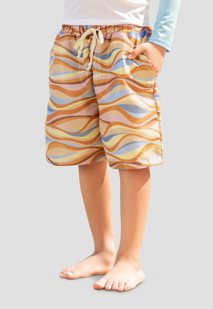 Pantaloneta Infantil Masculino Multicolor Fi 105245