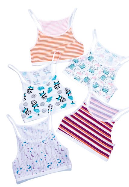 Top Infantil Femenino Multicolor Fi 34670