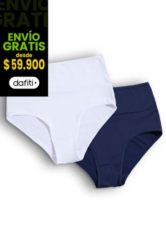 Cachetero Paq X2 Mujer Multicolor FI 1619 Formas Intimas