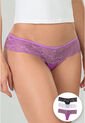 Brasilera Paq X3 Mujer Lila Tech FI 34542 de Formas Intimas