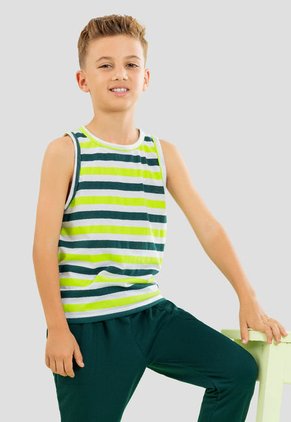 Camisilla Paq X2 Infantil Masculino Multicolor Fi 104535