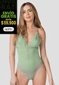 Body Mujer Verde FI 100831 de Formas Intimas