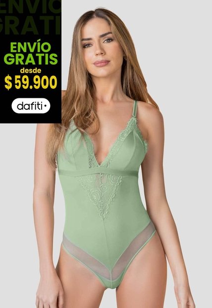 Body Mujer Verde FI 100831