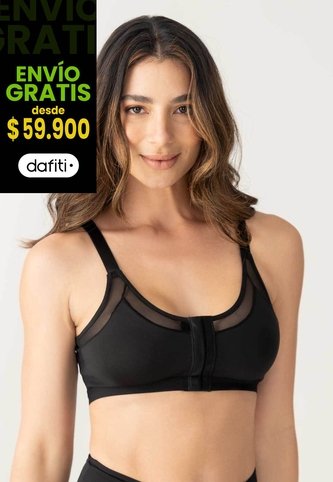 Brasier Mujer Negro FI 532 Formas Intimas