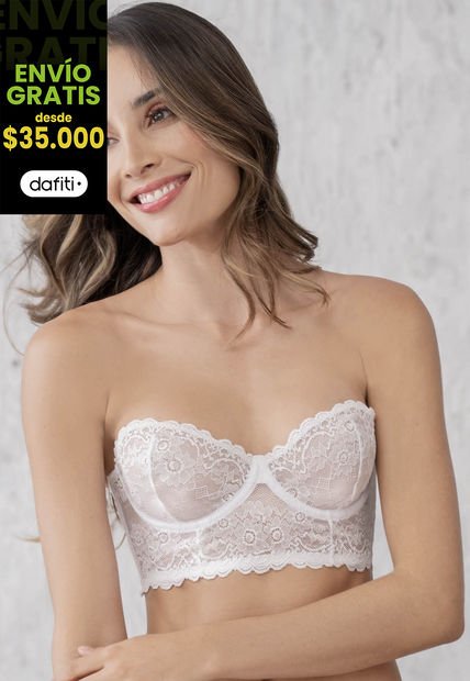Bralette Mujer Blanco FI 5413