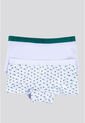 Cachetero Niñas Infantil PX2 Blanco/Estampado FI 3852 de Formas Intimas