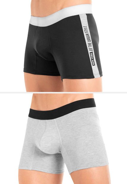 Bóxer Paq X2 Hombre Multicolor FI 92393