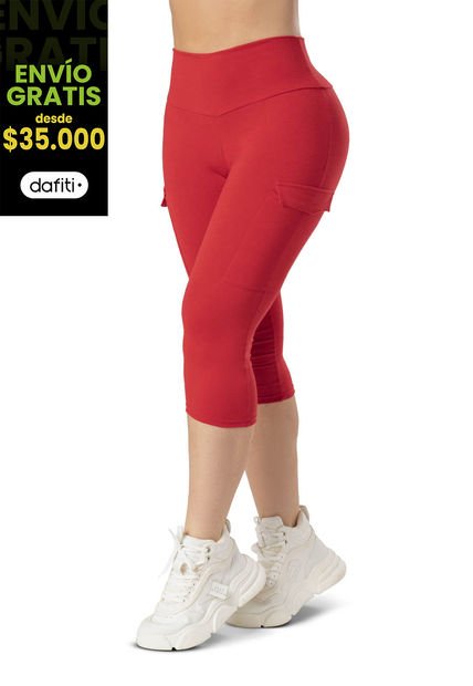 Capri Mujer Rojo FI 5004
