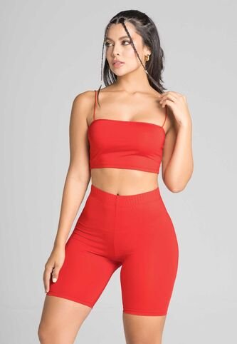 Conjunto Mujer Rojo FI 1478 Formas Intimas