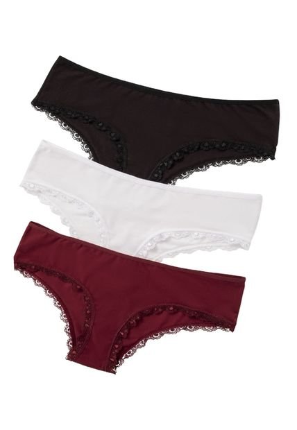 Cachetero Paq X3 Para Mujer Multicolor FI