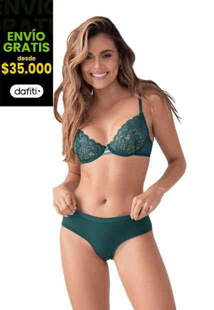 Bralette Verde Botella FI 90727
