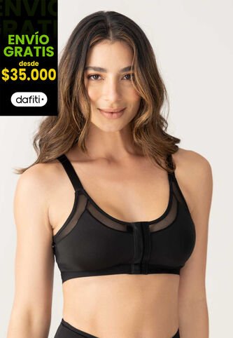Brasier Mujer Negro FI 532 Formas Intimas