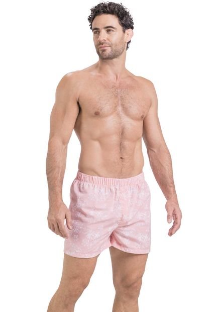 Bóxer Hombre Rosa FI 3816