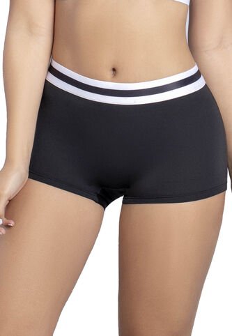 Cachetero Mujer Negro FI 9601 Formas Intimas