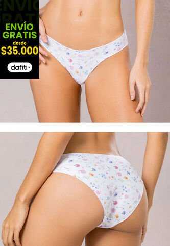 Tanga Paq X5 Mujer Multicolor Fi 113757 Formas Intimas