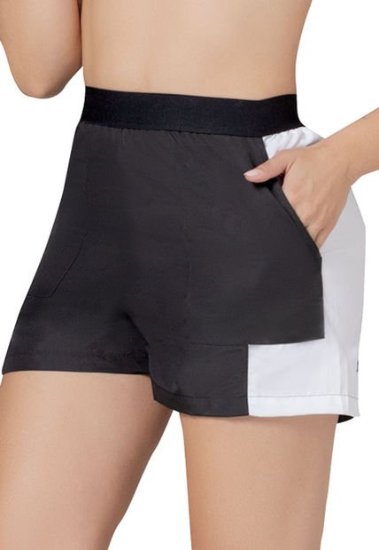 Short Mujer Negro Fi 5560