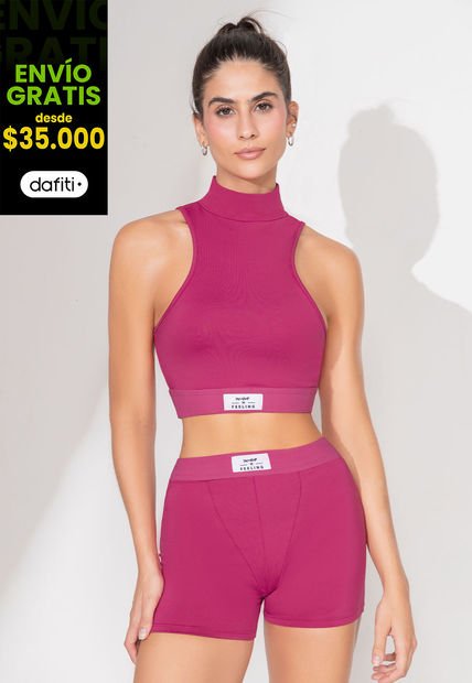 Conjunto Mujer Fucsia FI 101644