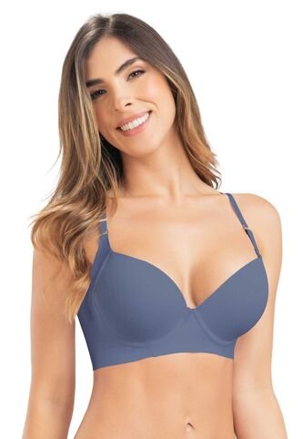 Brasier Mujer Azul Acero FI 95894 Formas Intimas